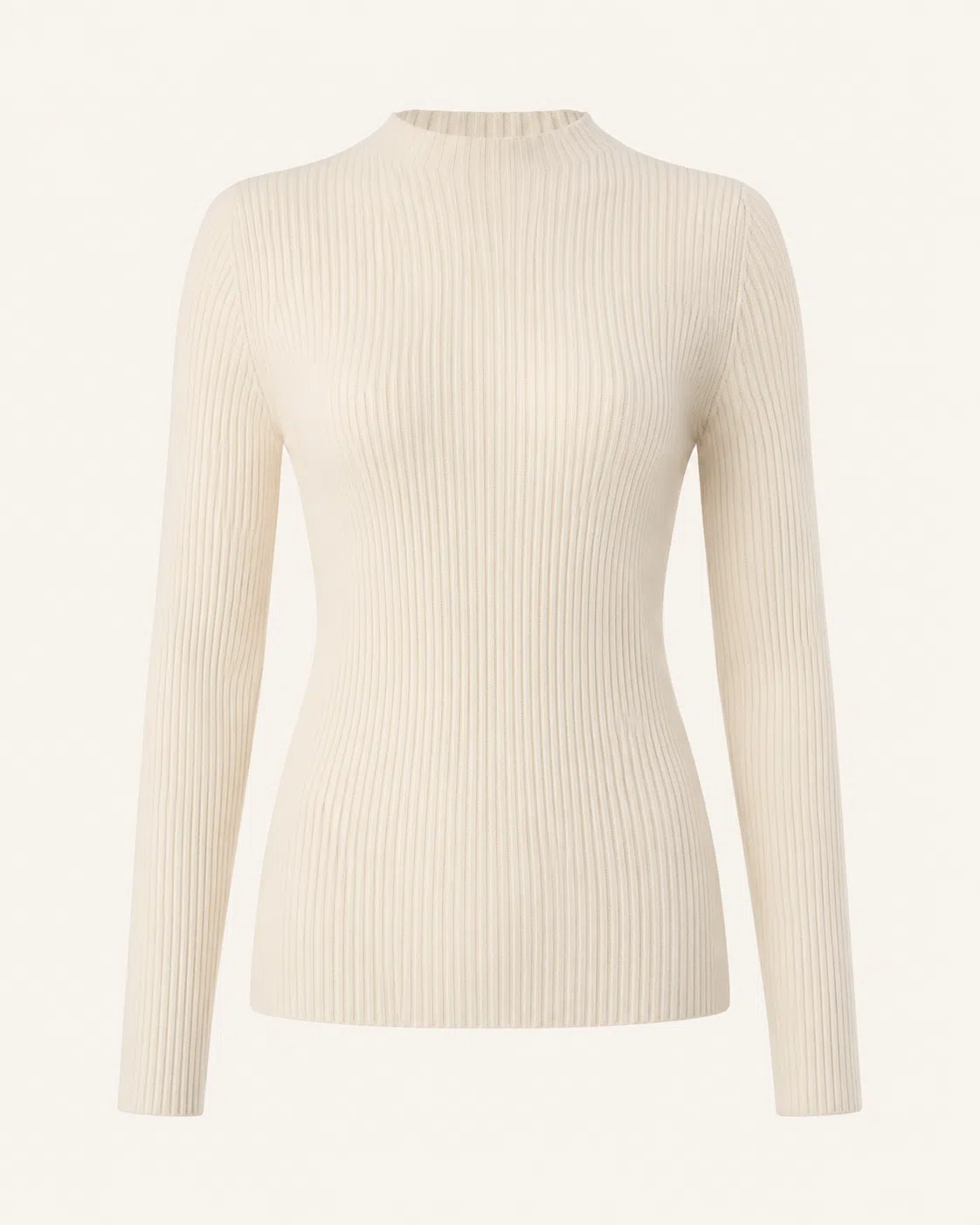 W08 Fitted Rib Knit Top product image